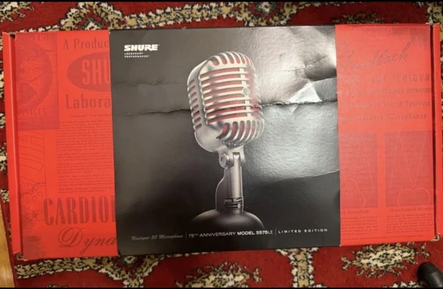 Shure 5575LE Unidyne® Limited Edition 75th Anniversary 