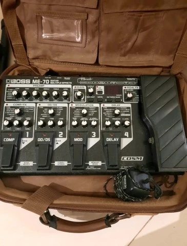 J&amp;D SG-Style Guitar + Boss ME-