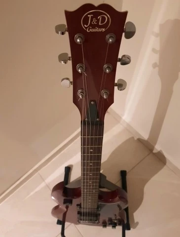 J&amp;D SG-Style Guitar + Boss ME-