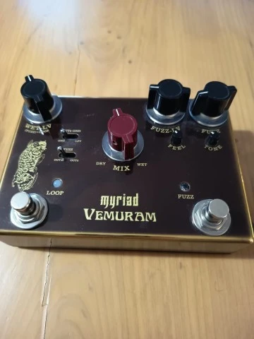Vemuram Myriad Hybrid Fuzz + Loop(Mix) Pedal