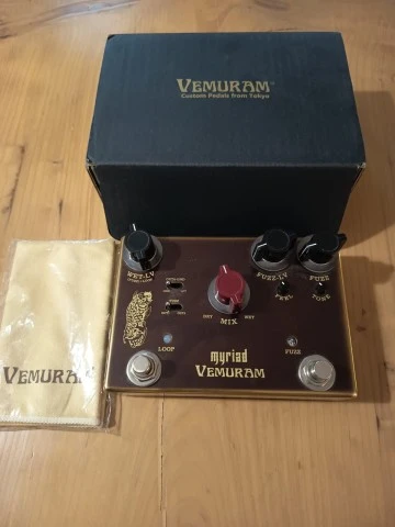 VEMURAM MYRIAD Hybrid FUZZ + LOOP(MIX) Pedal