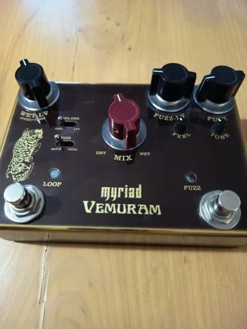 Vemuram Myriad Hybrid Fuzz + Loop(Mix) Pedal