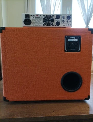 Orange little bass thing 500w + Orange cabin OBC112