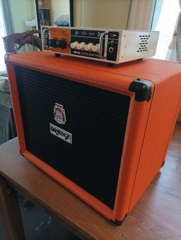 Orange little bass thing 500w + Orange cabin OBC112