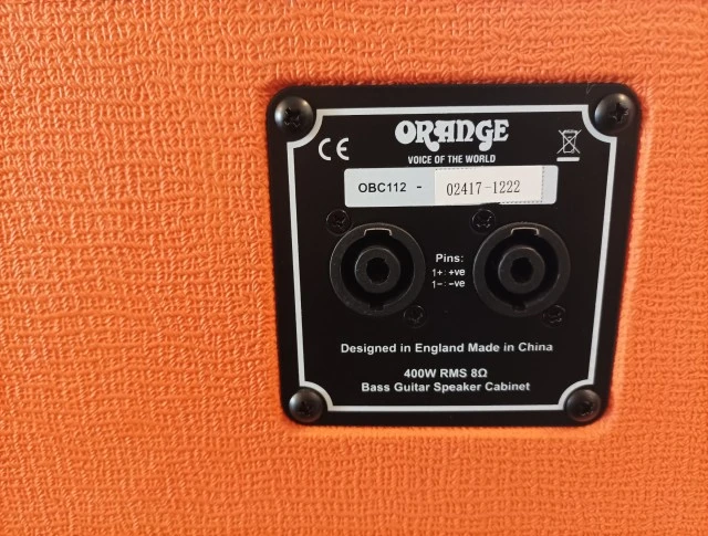 Orange little bass thing 500w + Orange cabin OBC112