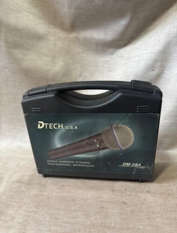 Δυναμικό Μικρόφωνο Dtech DM-58A (Με Βαλιτσάκι &amp; Επι