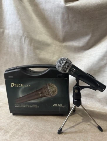 Δυναμικό Μικρόφωνο Dtech DM-58A (Με Βαλιτσάκι &amp; Επι