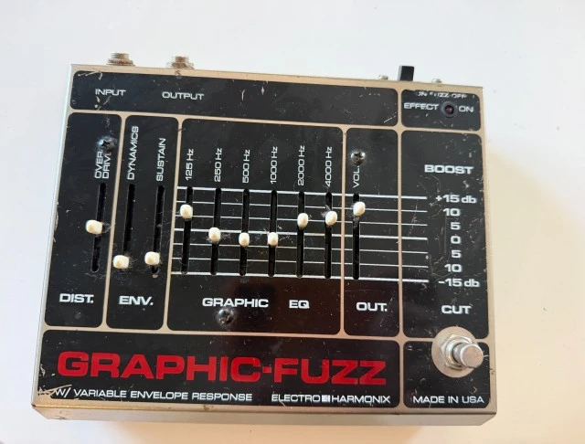 1980 Electro-Harmonix Graphic Fuzz Vintage Original Ana
