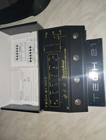 ΑνταλλαγTech21 sansamp bass driver programmable deluxe 