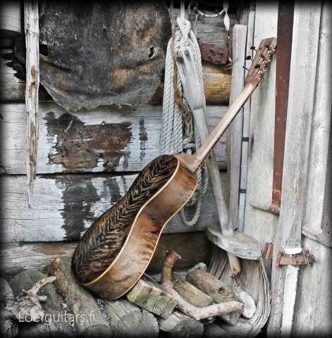 Κιθάρα parlor LOEF Lokta model