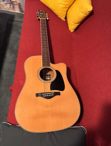 Κιθάρα Ibanez AW300ECE Natural Ηλεκτροακουστική