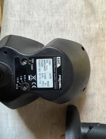 Ζεύγος Επαγγελματικών Ηχείων Proel X30T (30W - 8Ω / 100