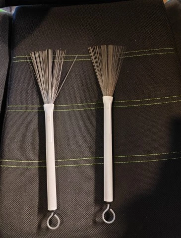 Vic Firth WB Jazz Brushes και Shlagwerk Bambooleo Rods