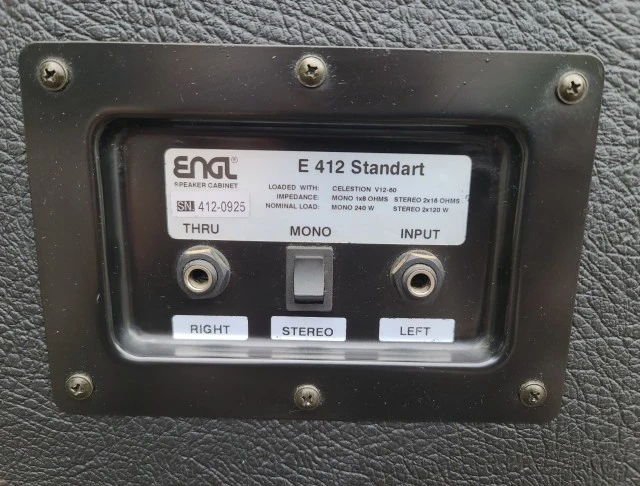 ENGL 4X12 Standard cabinet (Celestion V12-60)
