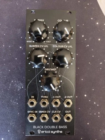 Erika Synths Black Double Bass
