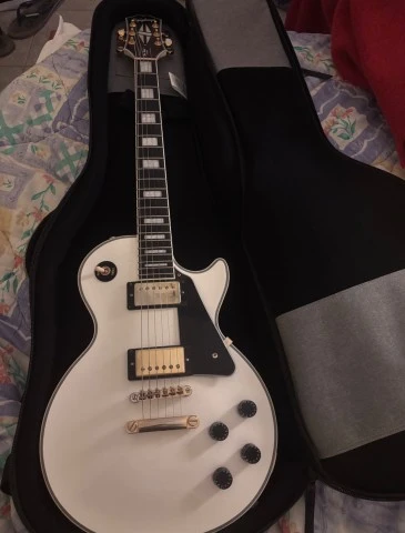Αθήνα/Κοζανη Les Paul custom pro alpine white 