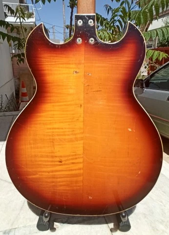 Old Jazz guitar.
