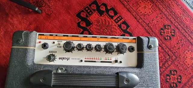 Harley Benton + Orange crush RT 20