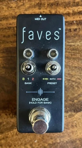 Chase Bliss Audio Faves MIDI Controller Pedal