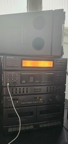 Sharp CD-C500Z Vintage Hi-Fi Stereo System – Πλήρως λει