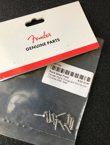 Parts (knobs pickup covers screws παξιμάδια nut) Fender