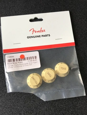 Parts (knobs pickup covers screws παξιμάδια nut) Fender