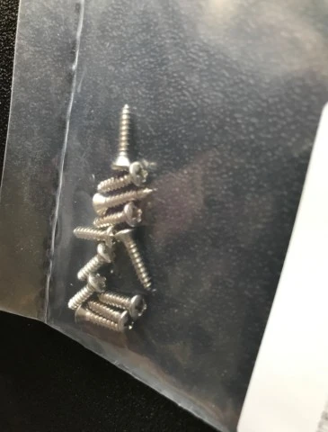 Parts (knobs pickup covers screws παξιμάδια nut) Fender