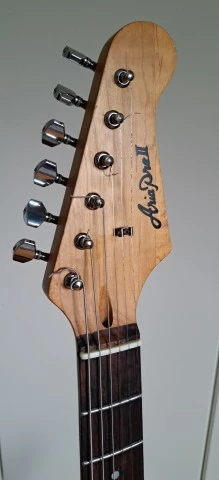 Aria Pro II Strat 90s Japan transparent green