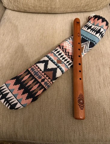 Spirit Flute in F#, 432 Hz, spanish Cedar