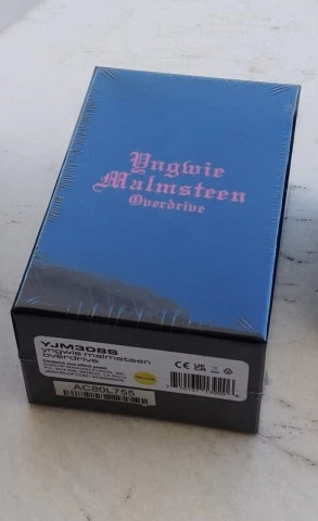 MXR YJM308S Limited Edition Yellow Yngwie Malmsteen