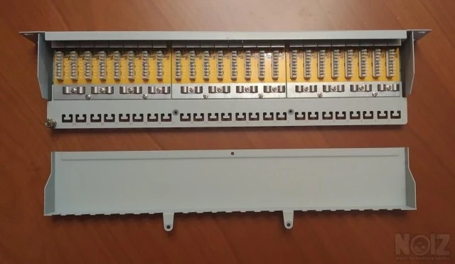 Roline Patch Panel - cat 6 - 24 θέσεων