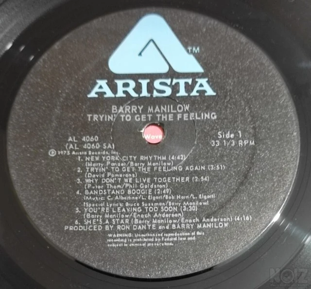 Barry Manilow - Tryin' To Get The Feelin