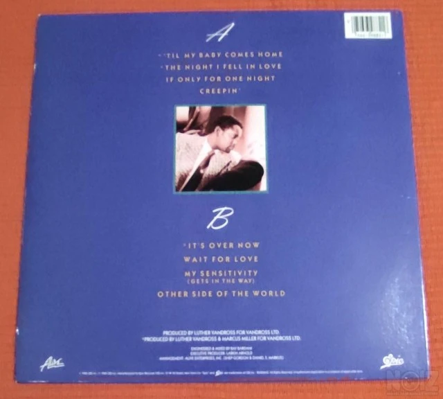 Luther Vandross - The Night I Fell In Lo