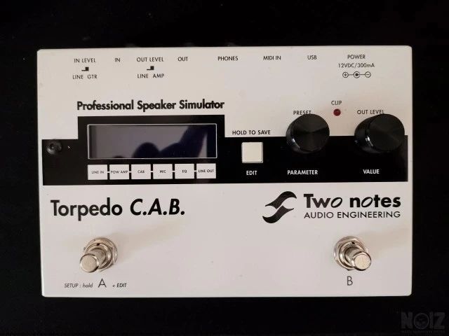 Two notes Torpedo CAB