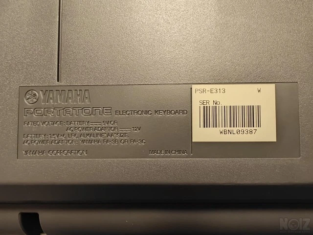 Yamaha PSR-E313