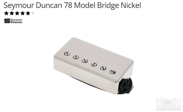 Seymour Duncan 78 Bridge (Van Halen)