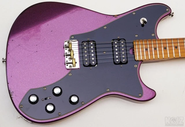 Handcrafted Purple Sparkle Light Relic