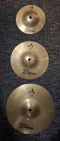 Zildjian A custom splash 6",8",10"