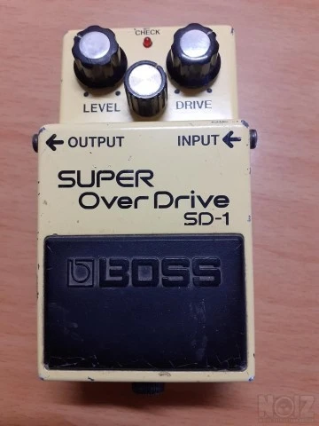 BOSS Super OverDrive SD-1 vintage '80s