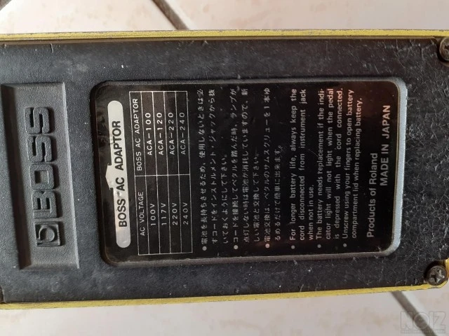 BOSS Super OverDrive SD-1 vintage '80s