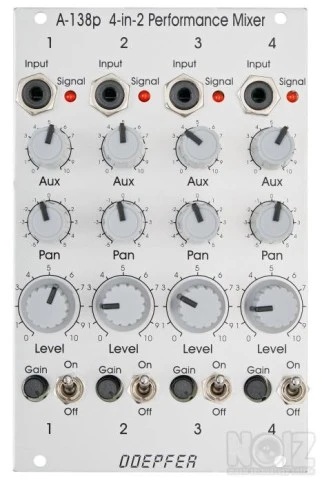 Doepfer A-138 Performance mixer - 3 modu