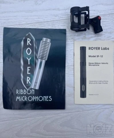 Royer SF-12 Blumlein stereo Ribbon mic+ 