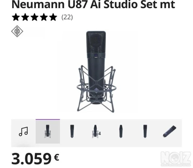 Neumann U87 ai (ανταλλαγή με monitors)