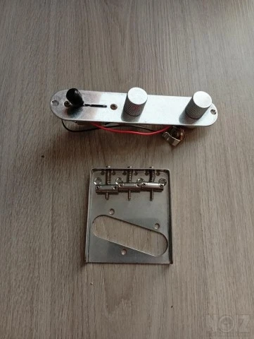 Telecaster 40th anniversary bridge, plate, electronics