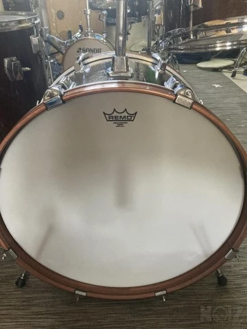 Custom poplar drumset