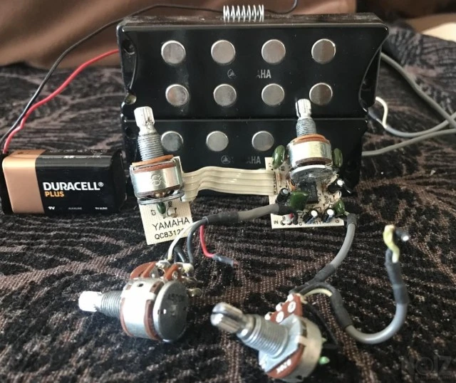 Yamaha humbuckers active preamp για μπασ