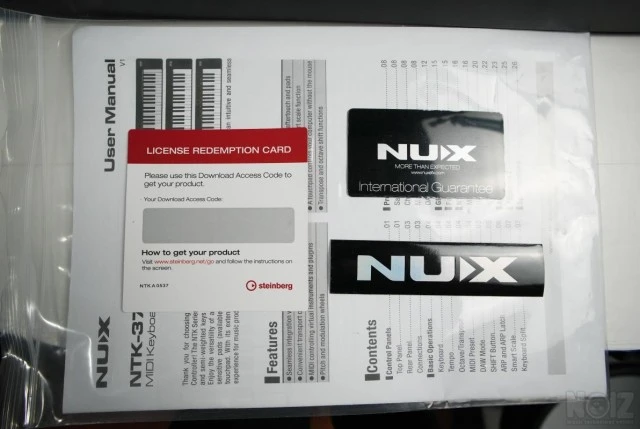 NUX NTK-37 Midi Controller Keyboard