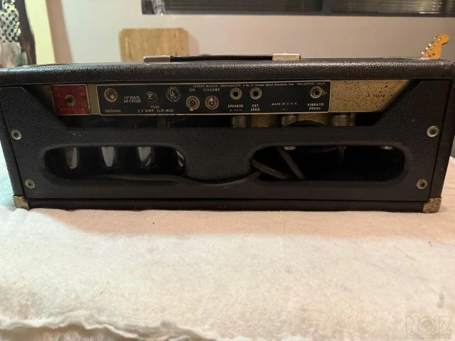 Fender showman blackface