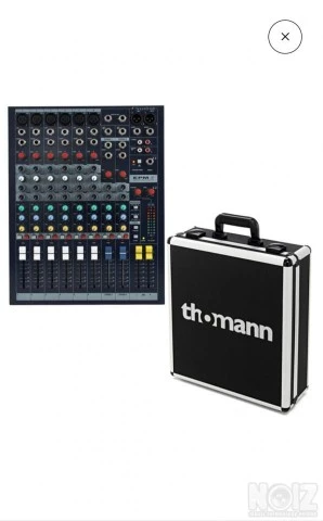 Soundcraft Epm6 + Flight case