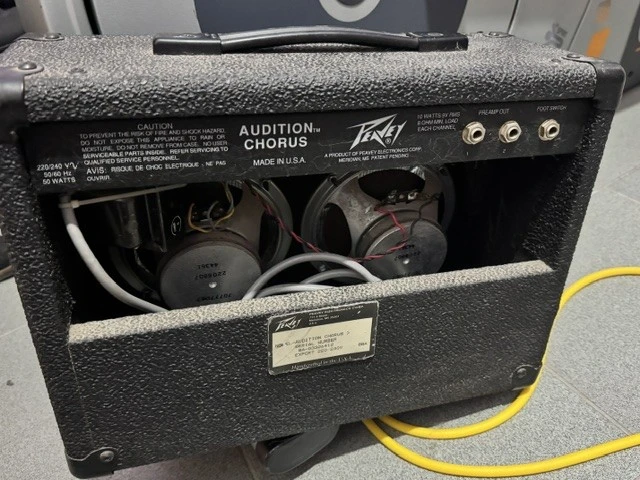 Peavey Audition Chorus 80s USA